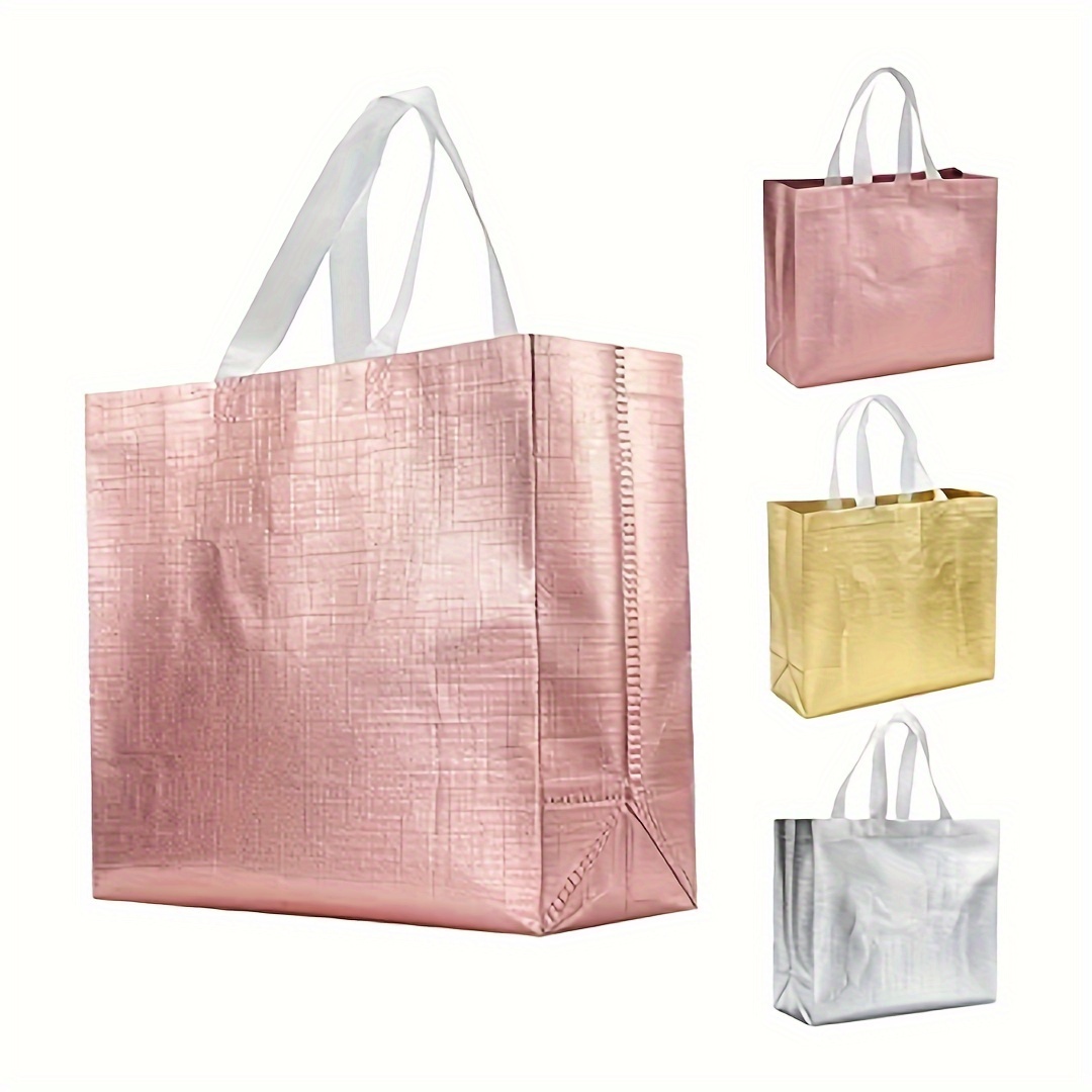 2pcs Reusable Gift Bags for Party Weddings, Light and Durable Shopping Bags