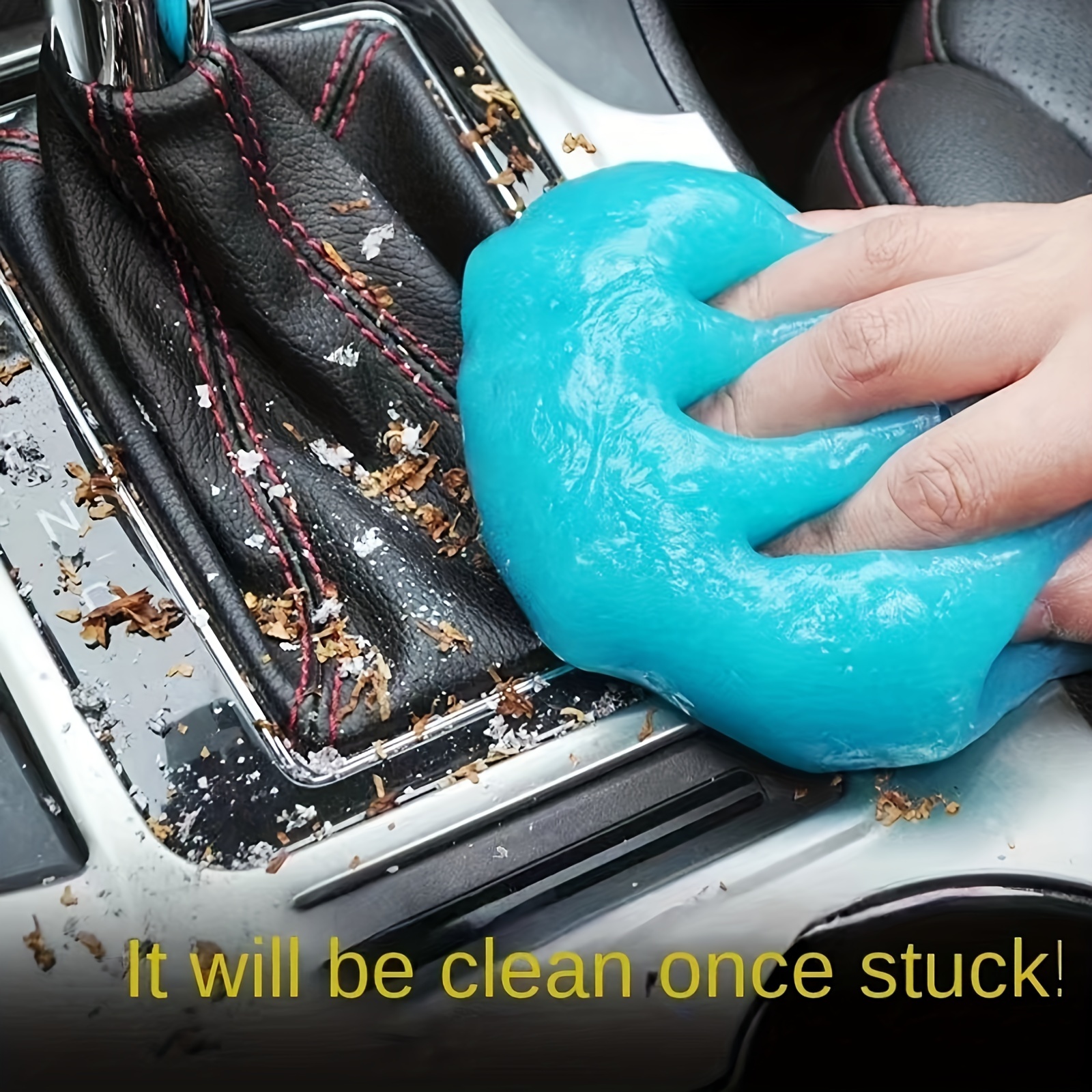 Car Cleaning Soft Glue Car Interior Air Outlet Cleaning Keyboard Remote  Control Dust Glue Removal Glue - Temu