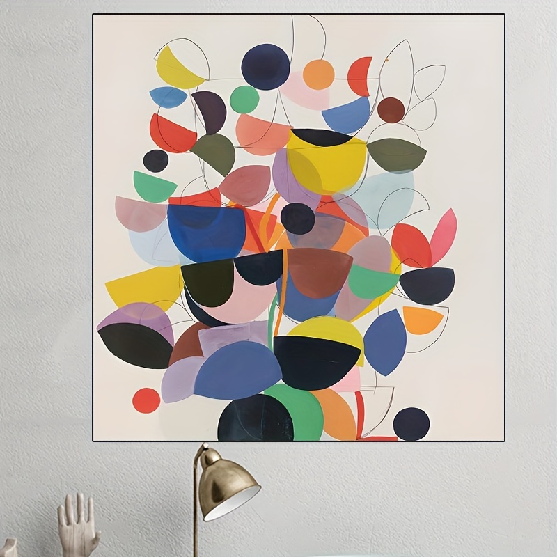 QIAOB Art Mural Abstrait, Affiche Murale de Piste de Bulle d'encre de  Couleur Moderne Impression sur Toile Peinture décorative Art décor à la  Maison Photo sans Cadre : : Cuisine et Maison
