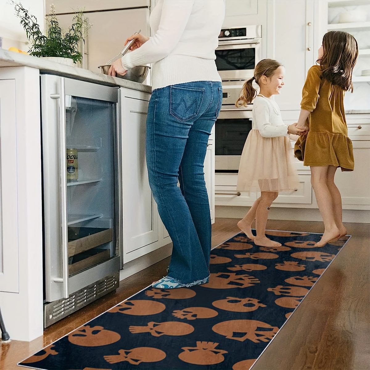 Extra Long Runner Rug Soft Non Slip Washable Stair Carpet Hallway Kitchen Mat