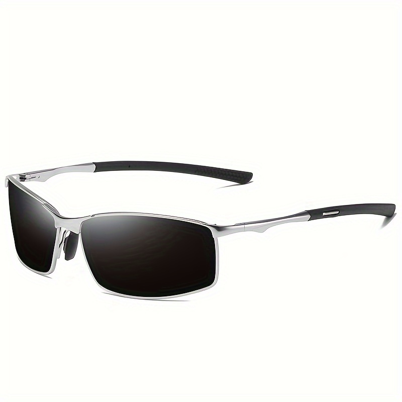 Mens Sports Polarized Sunglasses Driving Metal Frame UV Protection Sunglasses for Men,Sun Glasses Goggles Sunglasses Sunglasses,Y2k,Eye Glasses