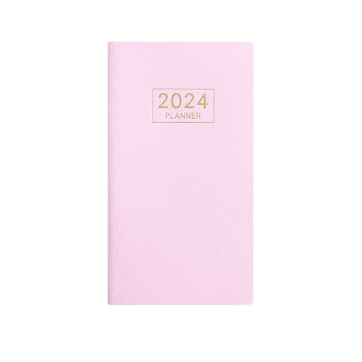 Laser 2024 A6 English Plan Book Planner Thin Weekly Calendar - Temu
