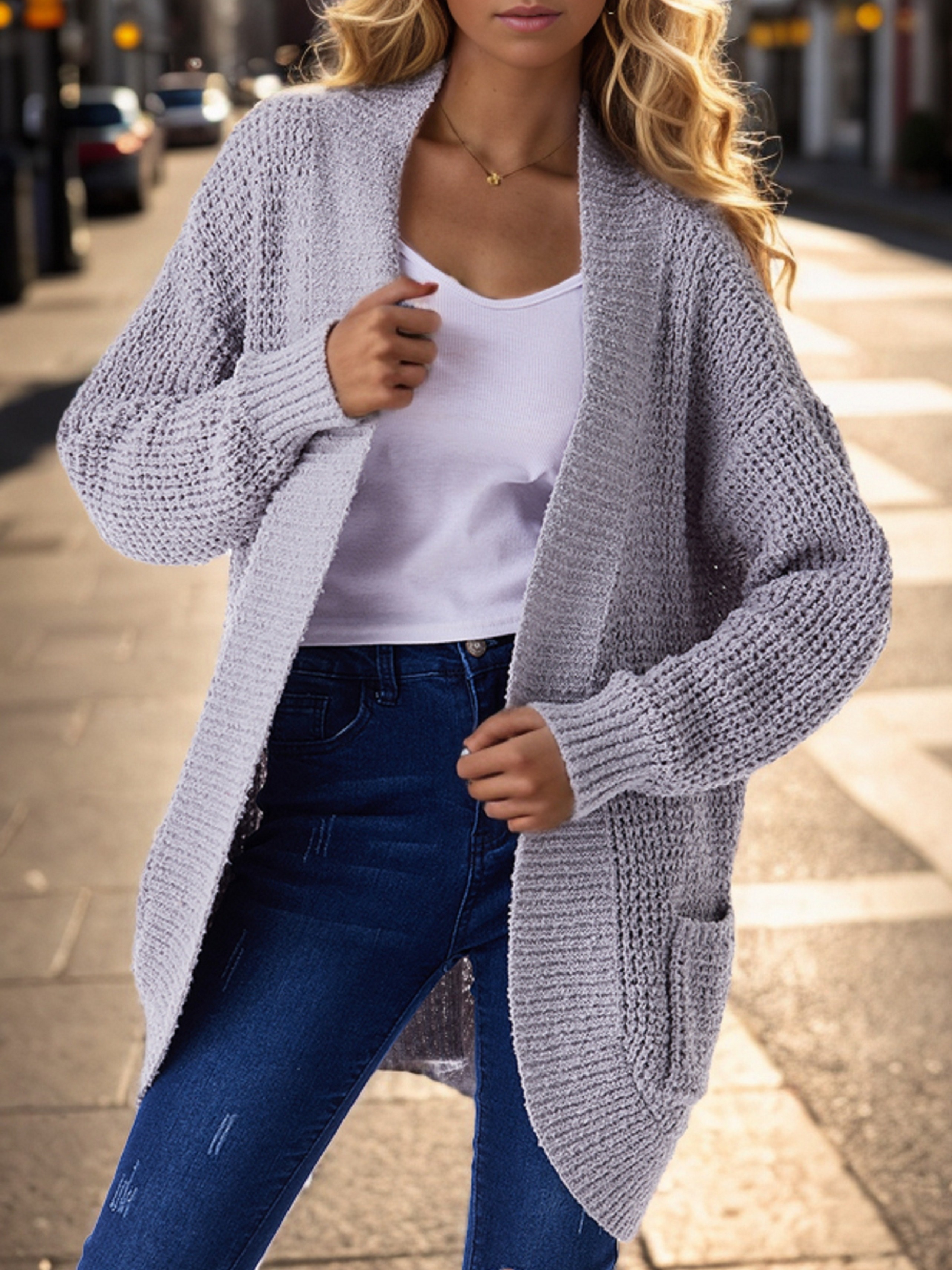 Open Front Cardigan – Canada Knitwear