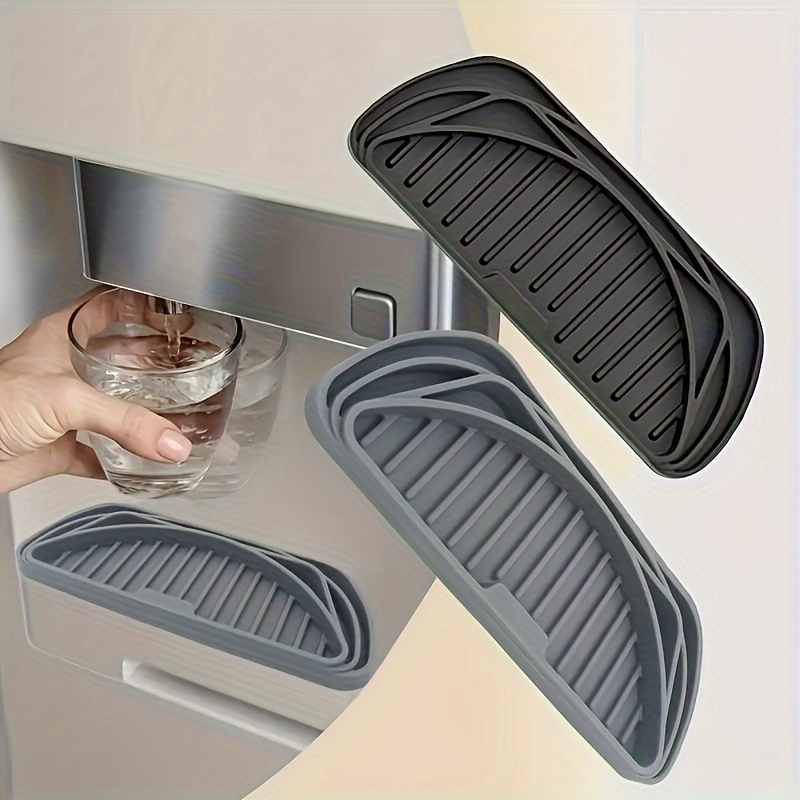 Silicone Coffee Machine Mat Kitchen Bar Drain Mat Water Dispenser Washable  Mat