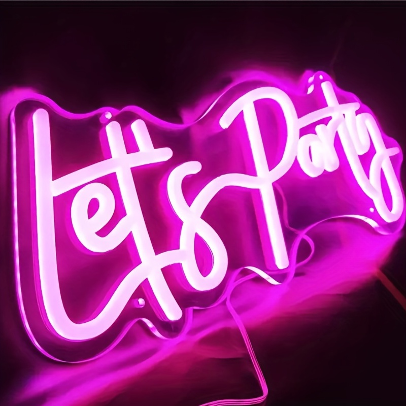 15.75x13.78 Happy birthday pink Neon Light Sign LED Night Lights USB  Operated Decorative Marquee Sign Bar Pub Store Club Garage Home Party Decor  