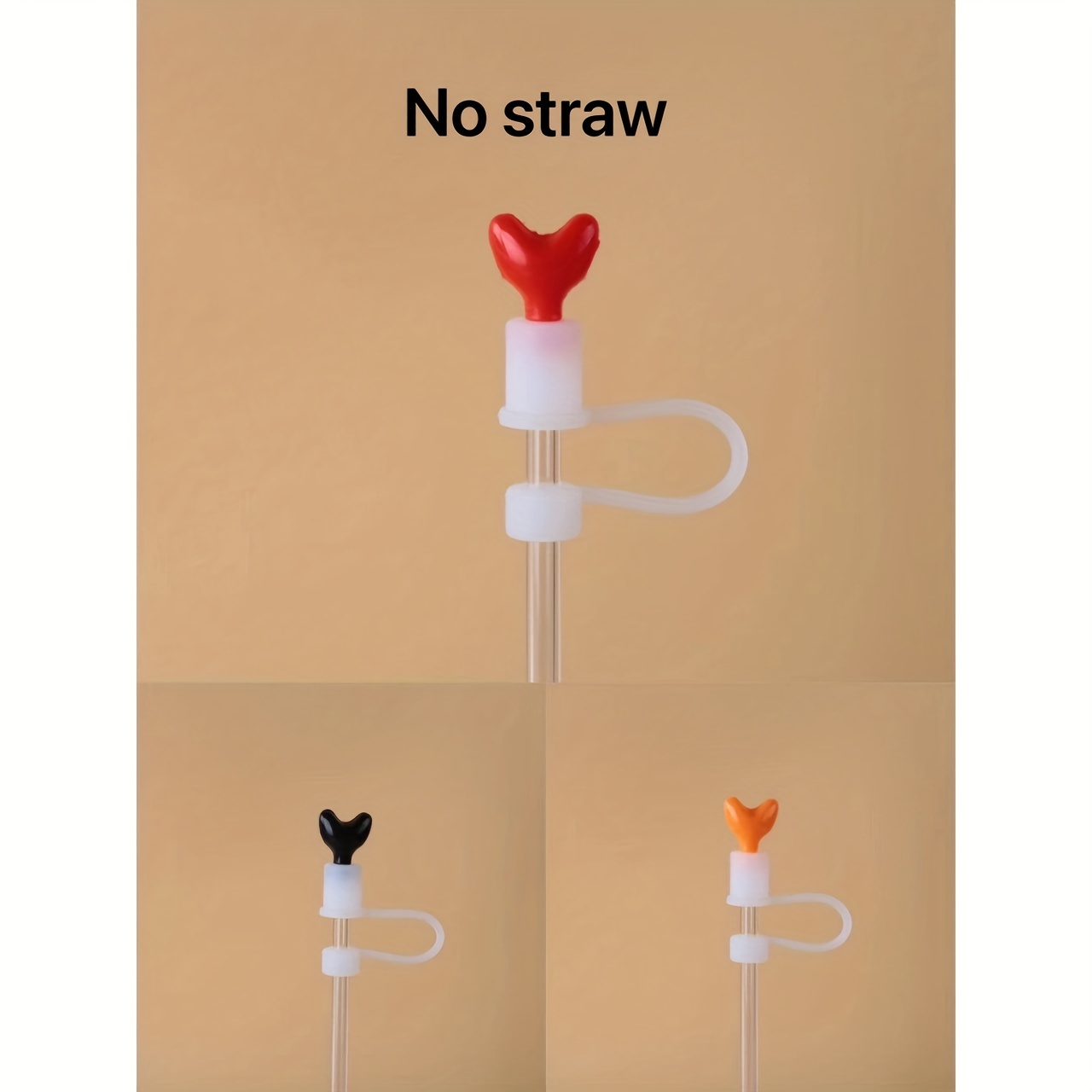 Ears Straw Topper | Straw Buddy | Straw Charm | Straw Decoration