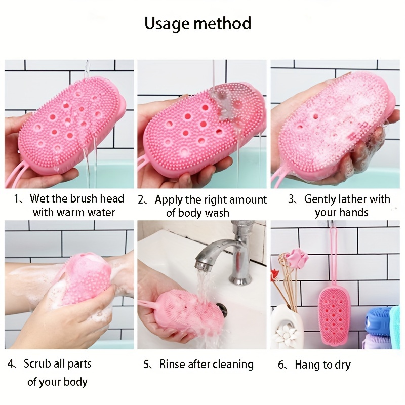 Pattern Shower Brush