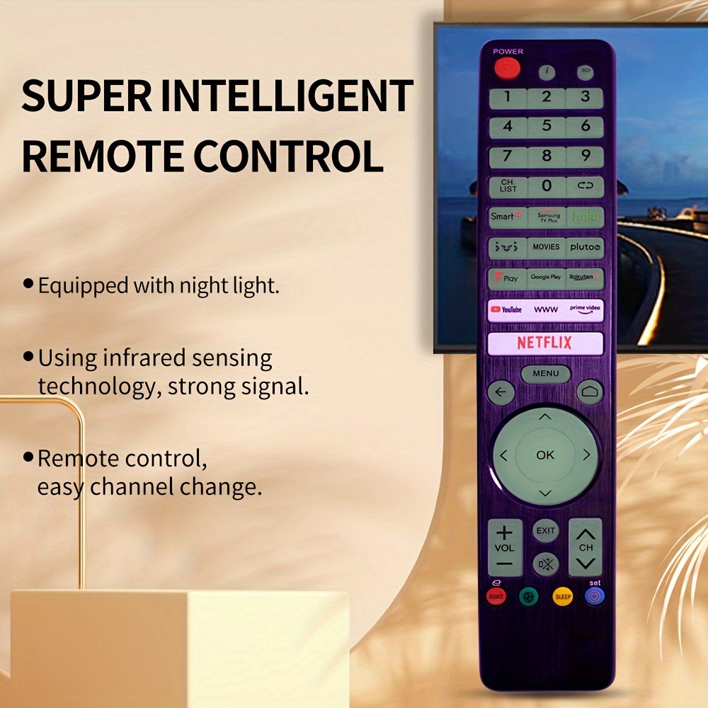 Cable de alimentación de CA para TCL Roku Sharp Insignia Hisense Smart LED  LCD HD TV Cable de alimentación de 2 clavijas