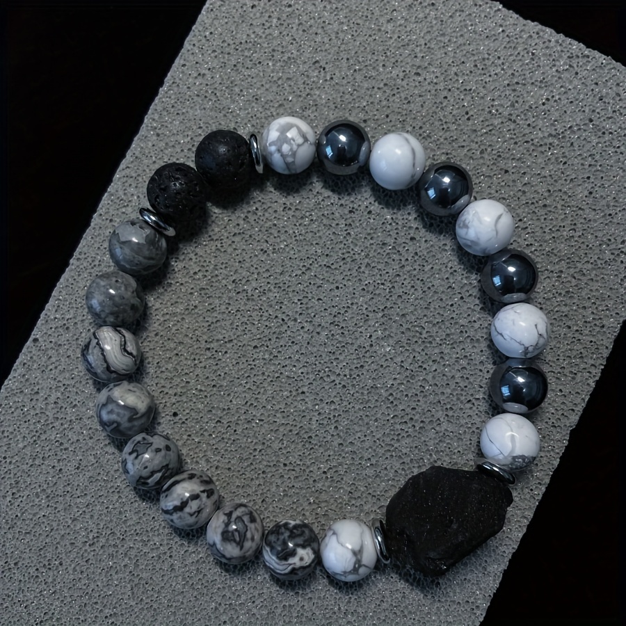 Meteorite on sale bracelet mens