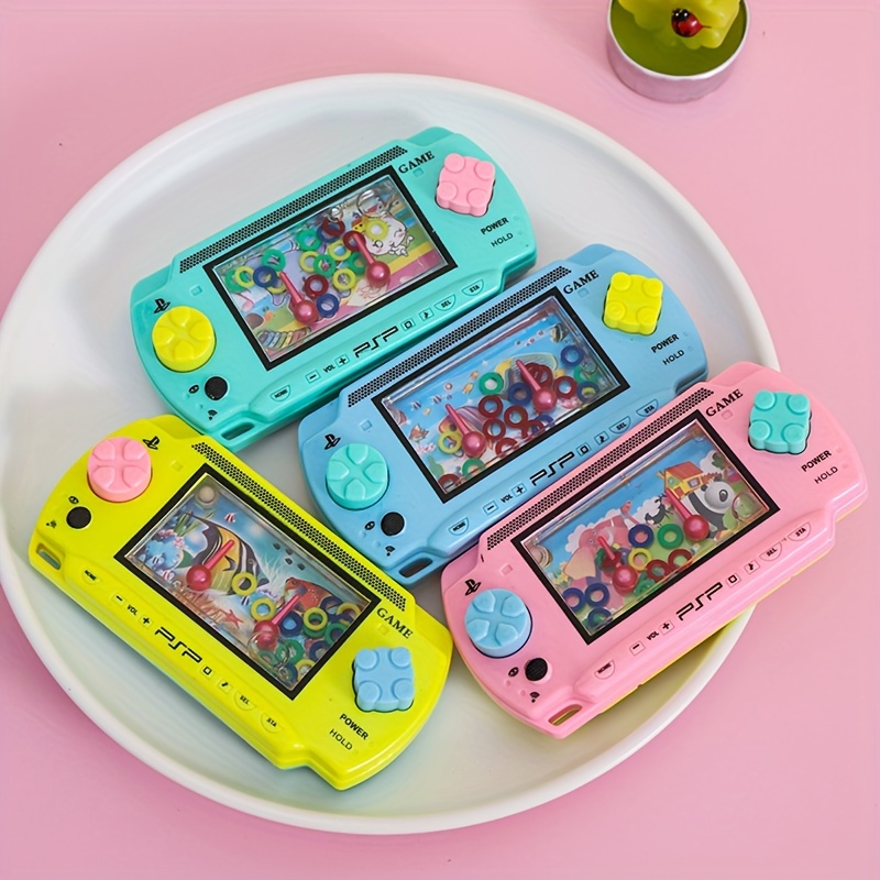 1pc Jeu Deau Portable Console Fish Ring Toss Puzzle Game Fun - Temu Canada