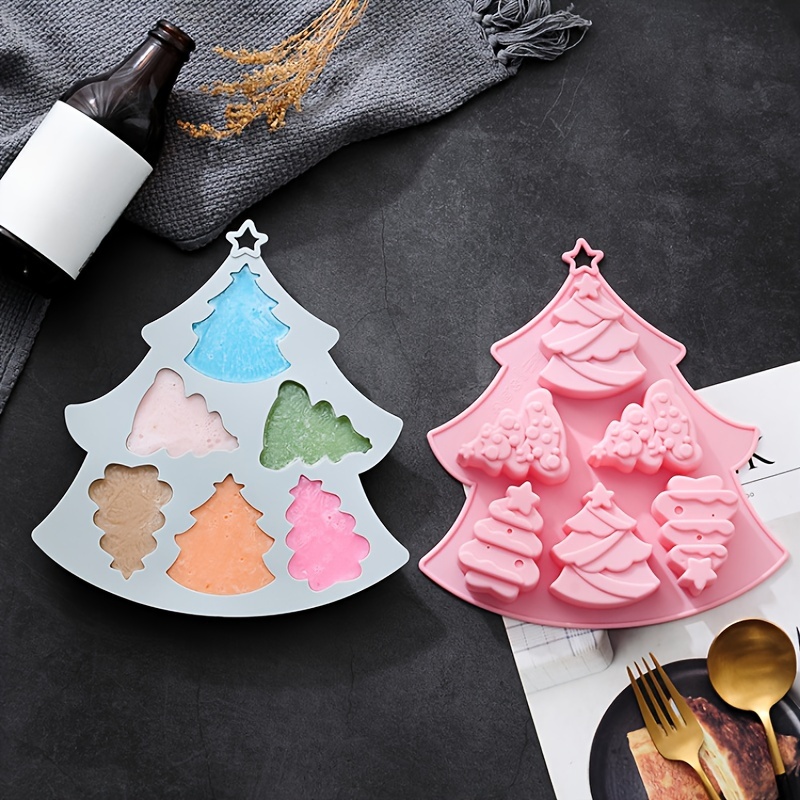 Christmas Tree Chocolate Mold Baking  Christmas Chocolate Candy Molds - 3d  Christmas - Aliexpress