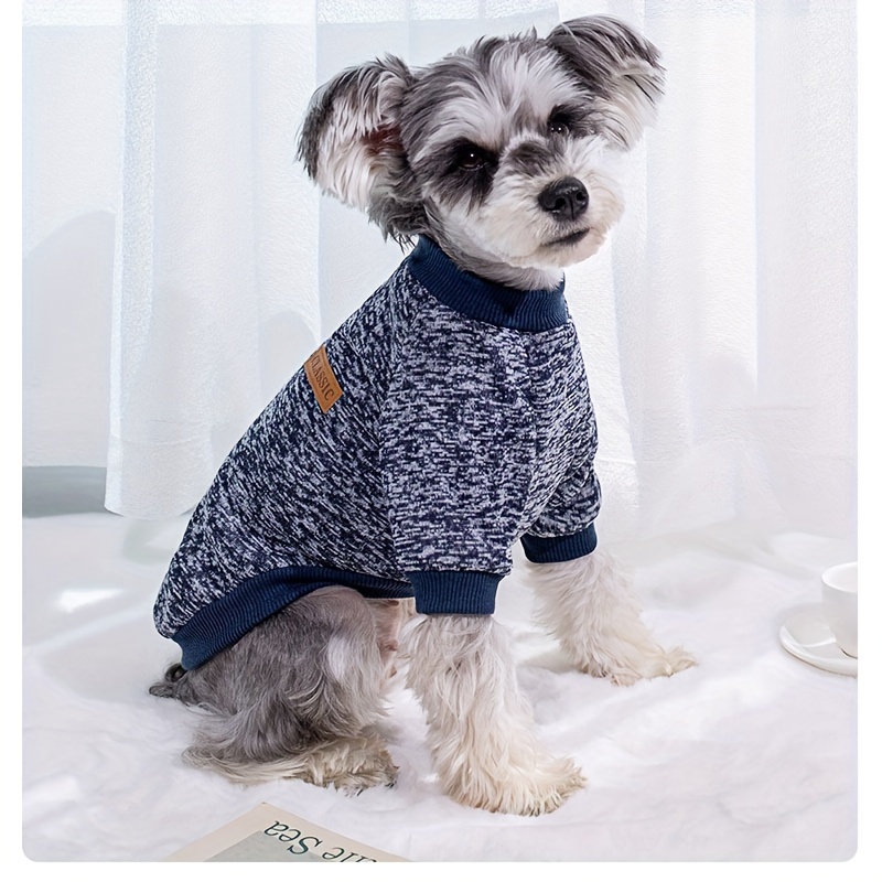 Soft Warm Dog Sweater Puppy Sweatshirt Pet Clothes For Autumn And Winter Two legged Clothing