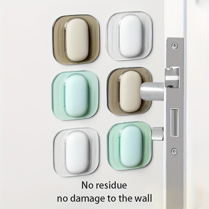 4 Stück Gummi Anti-Kollision Aufkleber - Leise Wandschutz Pads in