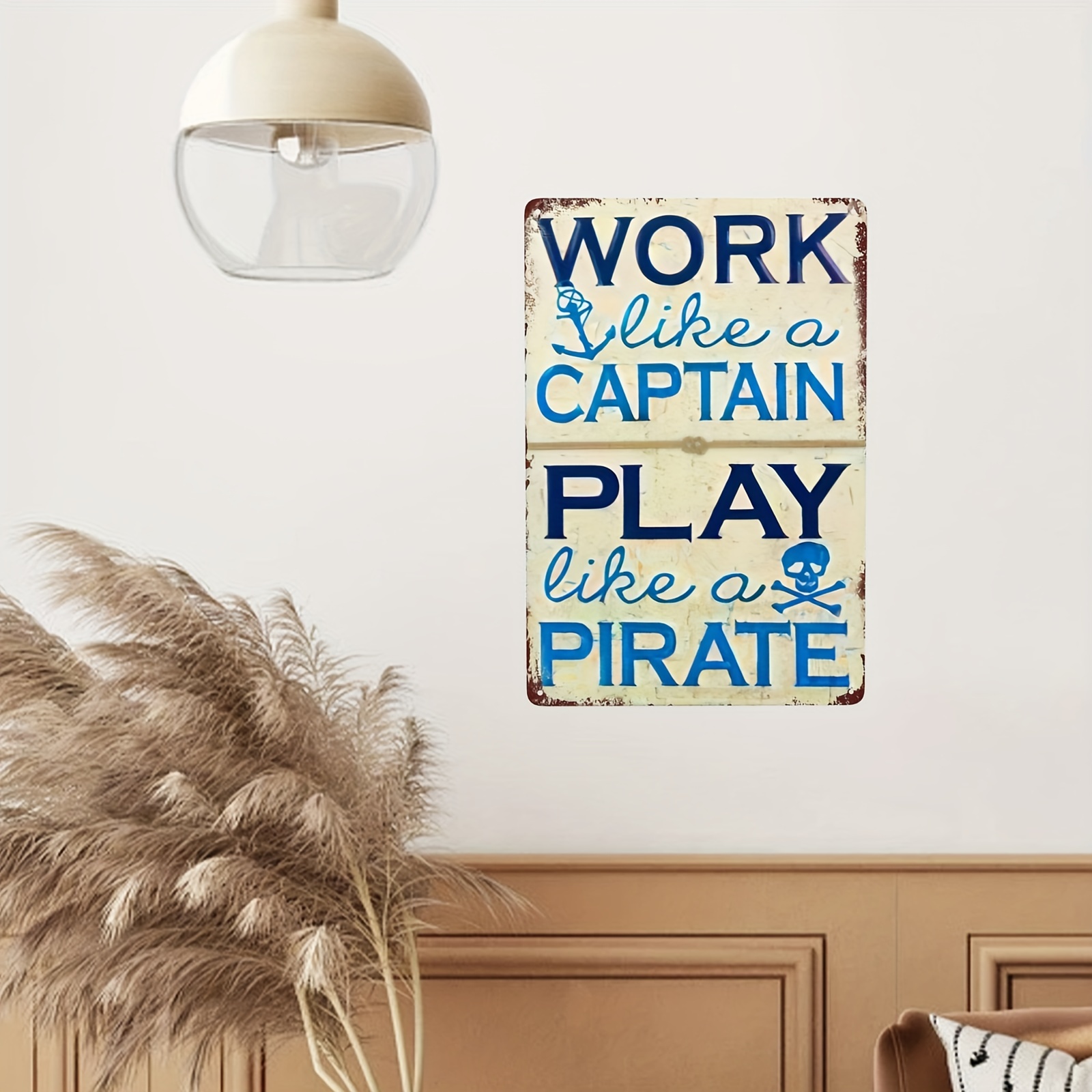 Work Like a Captain. Play Like a Pirate. - Pirate - Sticker