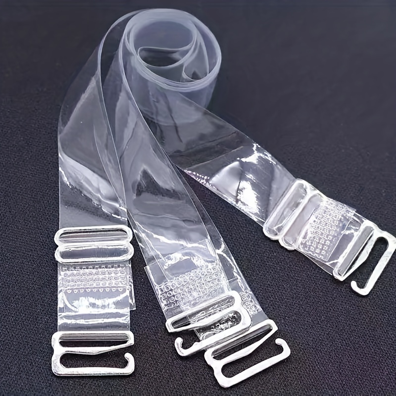 Women's Invisible Transparent Ultra-fine Strap Plastic Bra
