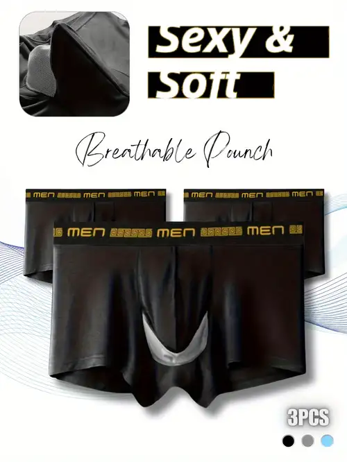 1pc Mens Sexy Bulge Pouch Underwear Elephant Trunk Underwear - Temu Canada