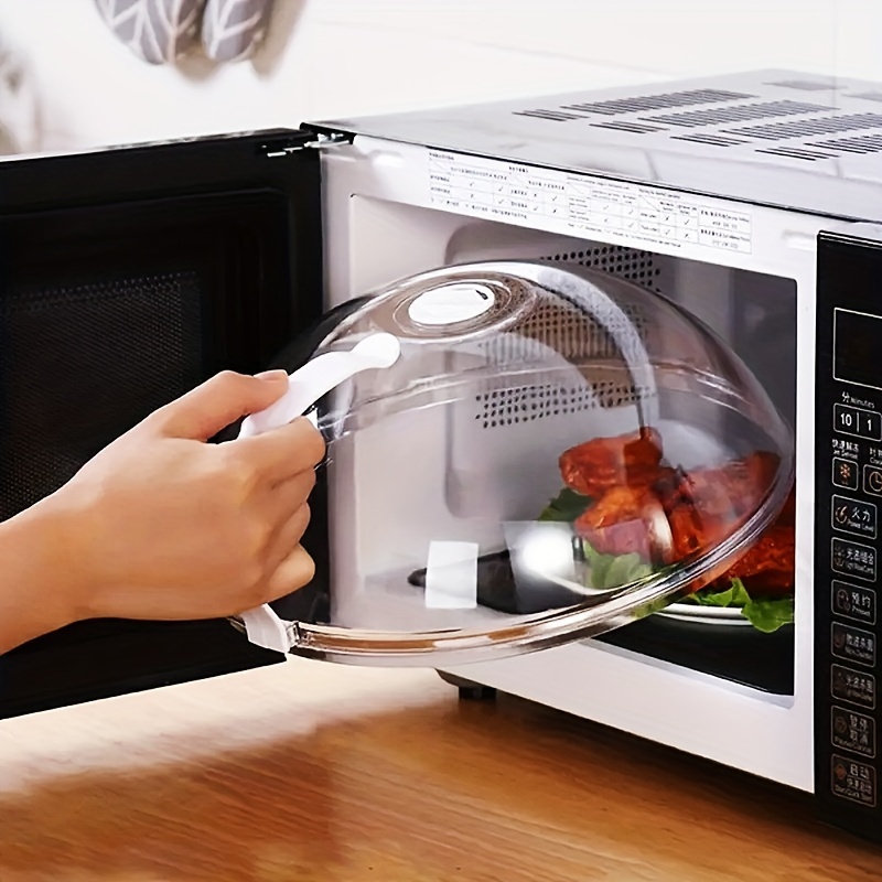 Microwave Splatter Cover Microwave Oven Heating Lid Splash-proof