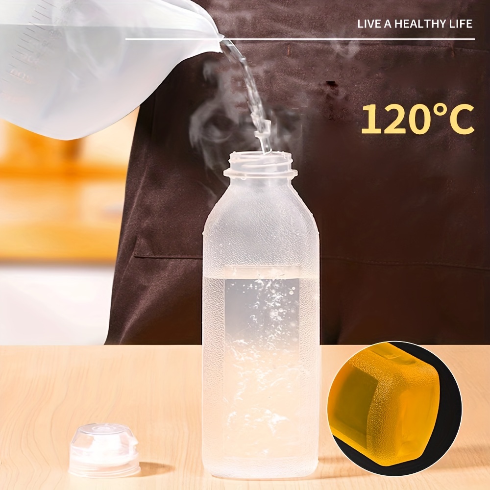Kitchen Squeeze Oil Bottle Dispenser 300ml/500ml Food-grade PP