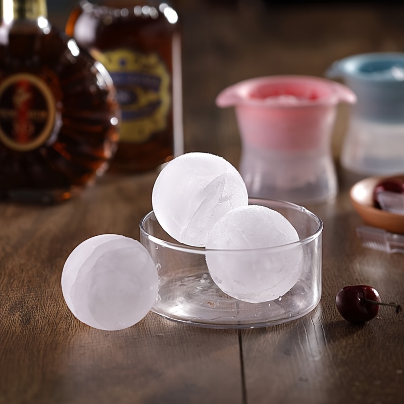 Whiskey Ice Ball Maker Silicone Sphere Ice Cube Mold Bar Whiskey Drink Ice  Cube DIY Making Tools Kitchen Bar Accessories