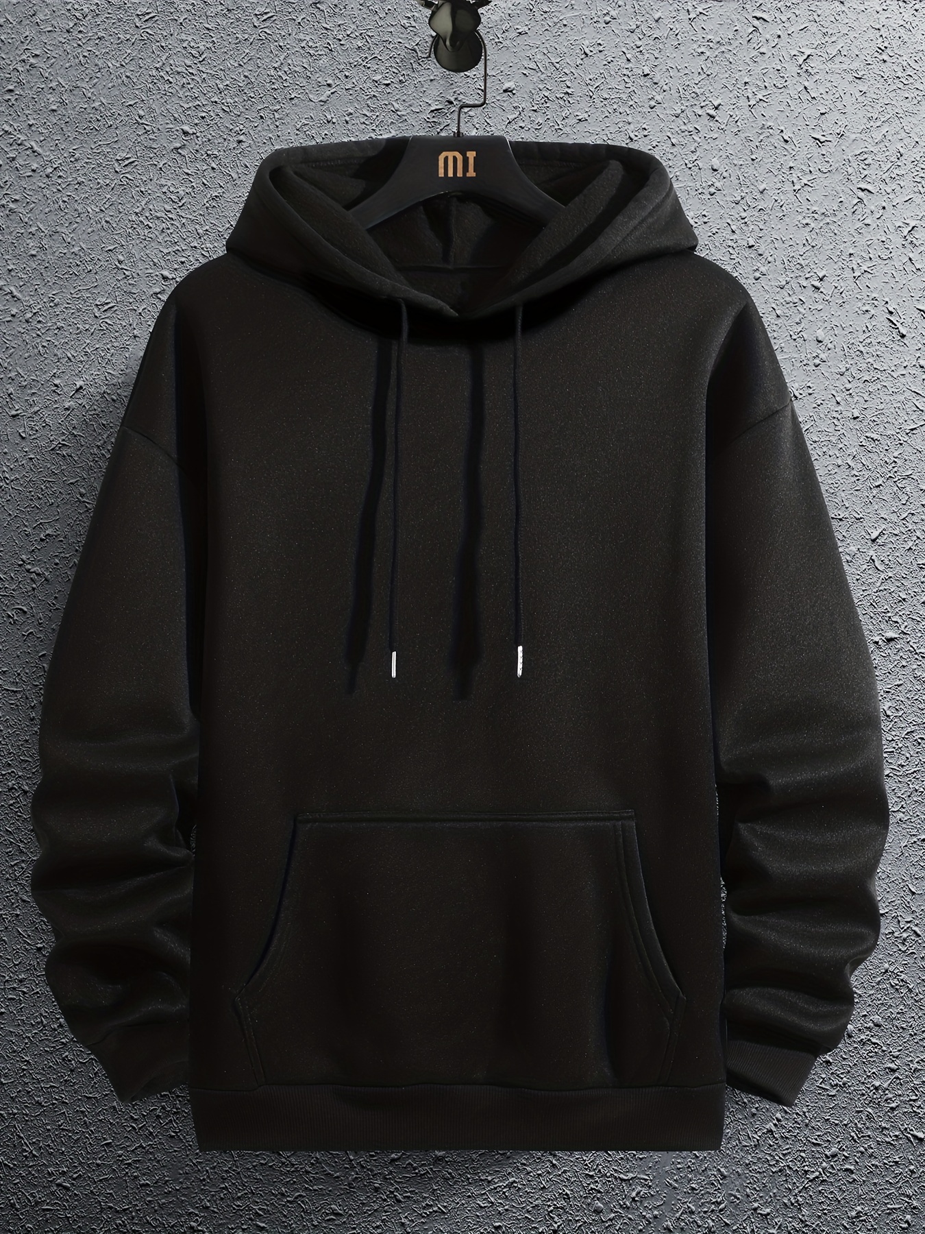 2023 Mens Oversized Fleece Cashmere Hoodie Men With Long Sleeves