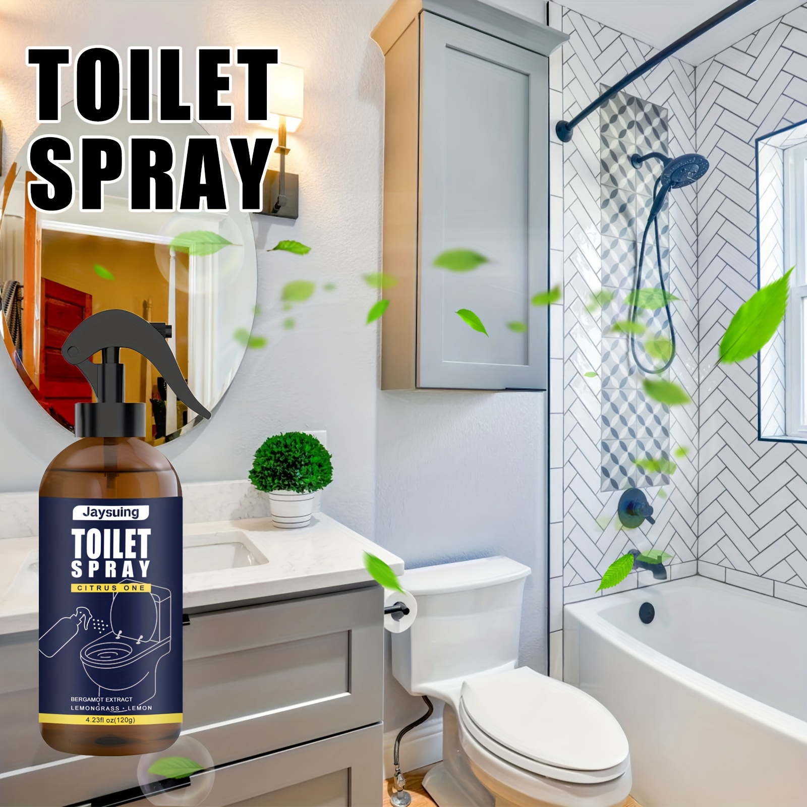 Bathroom Freshener Spray Long lasting Scent Household Toilet - Temu