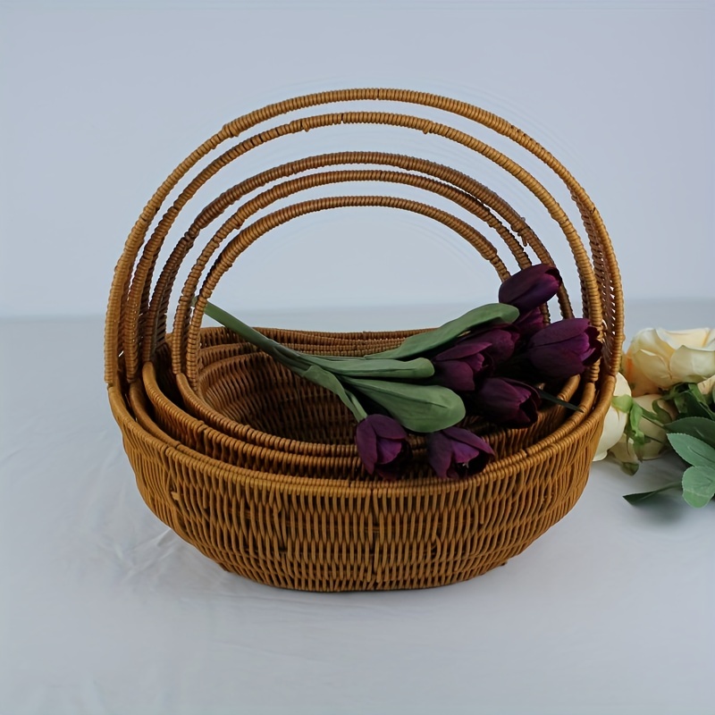 Flower Girl Basket, Hand-woven Wooden Flower Basket, Rectangular Hand-held,  Wooden Flower Basket, Flower Arrangements Basket, Rattan Woven Succulent  Plant Basket, Bridesmaid Gifts, Bride, Bachelorette Party, Wedding  Decorations For Reception - Temu Germany