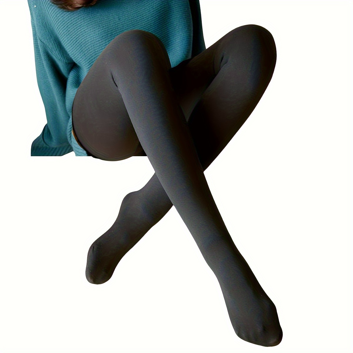 Sheer Color Leggings Solid Color Pantyhose Women's High - Temu