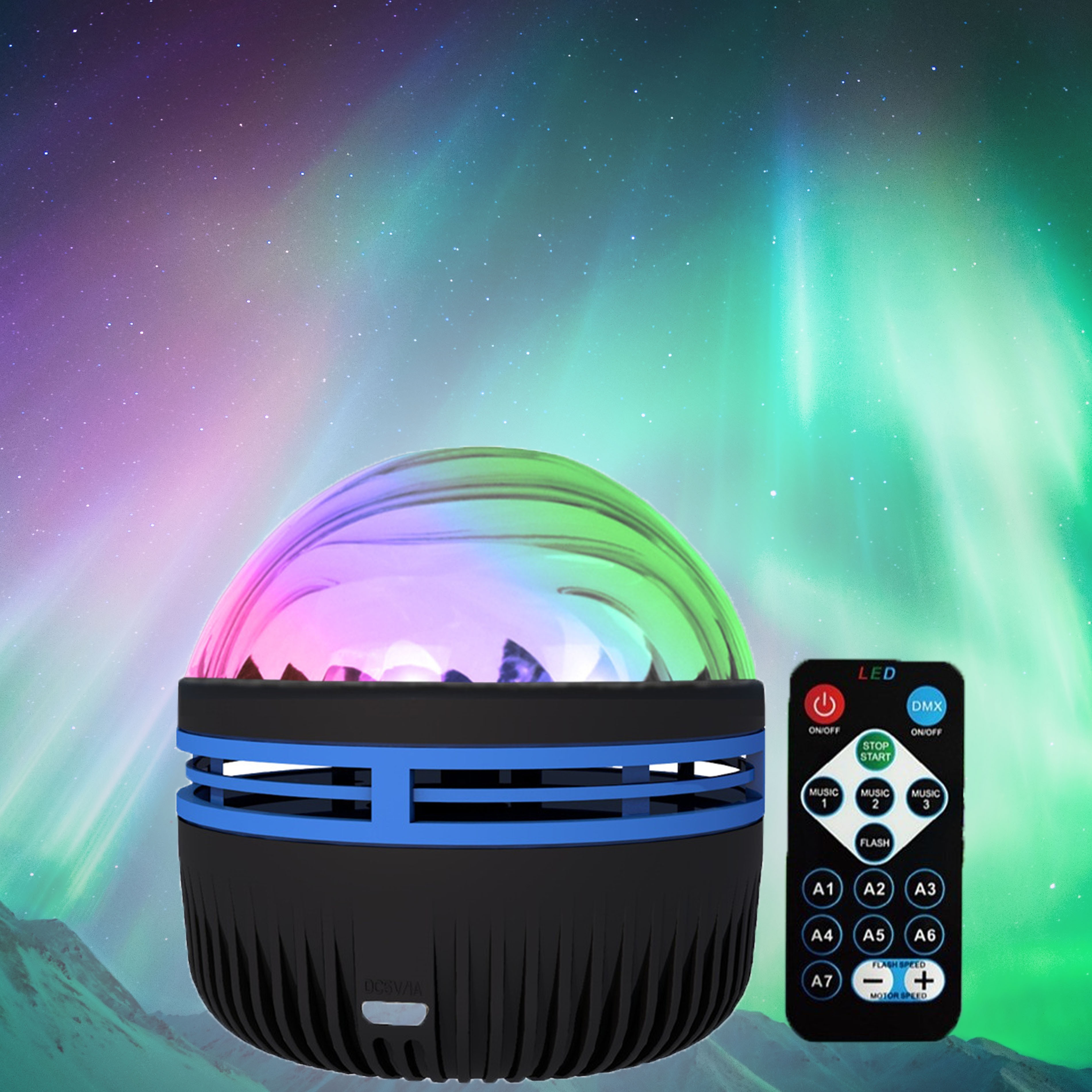 North Pole Night Light Aurora Projector Wireless Connection - Temu
