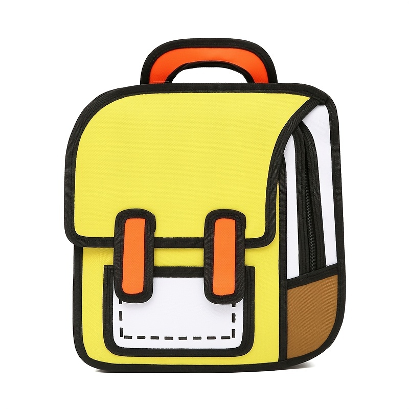 Cartoon book outlet bag