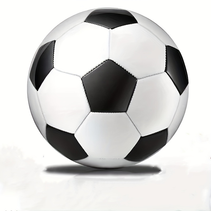 

1pc Pvc Soccer Ball For Entertainment Use, Durability And Excellent Elasticity Football