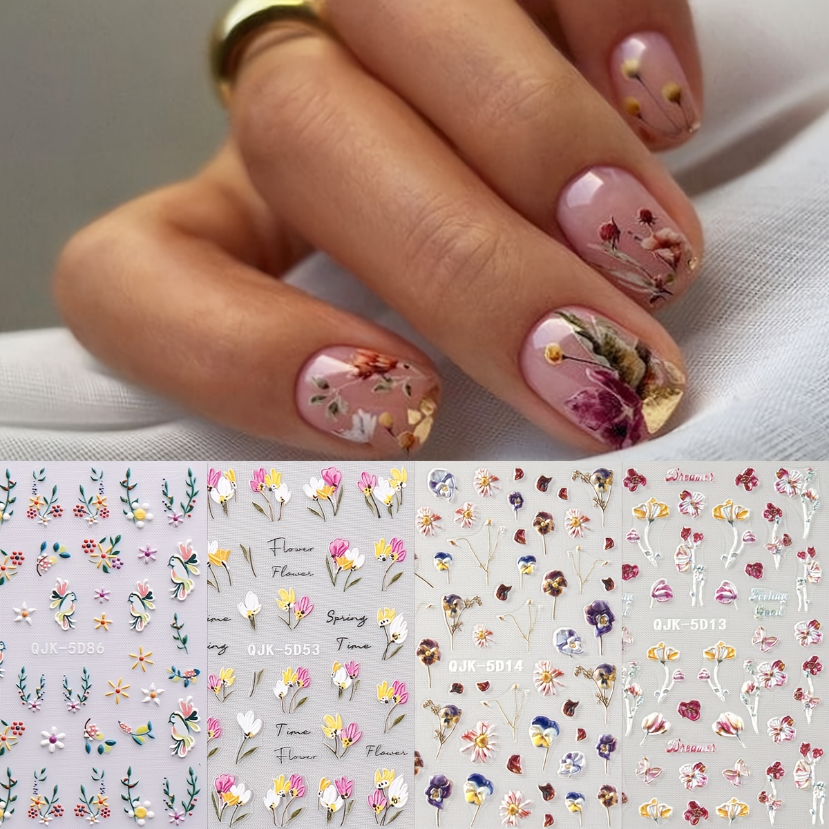 Gentle White Spring Small Fragrance Style Pearl Nail Art Cute Short Ballet  Nail Wear Style Nail Piece & Summer French & 1pc Nail File & 1sheet Tape 