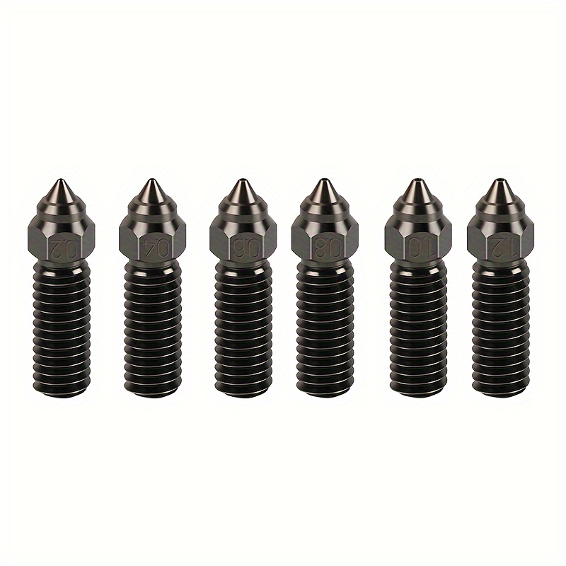 K1 Nozzle Hardened Steel Nozzle Kit 0 2 0 4 0 6 0 8 1 0 1 2mm 1pc