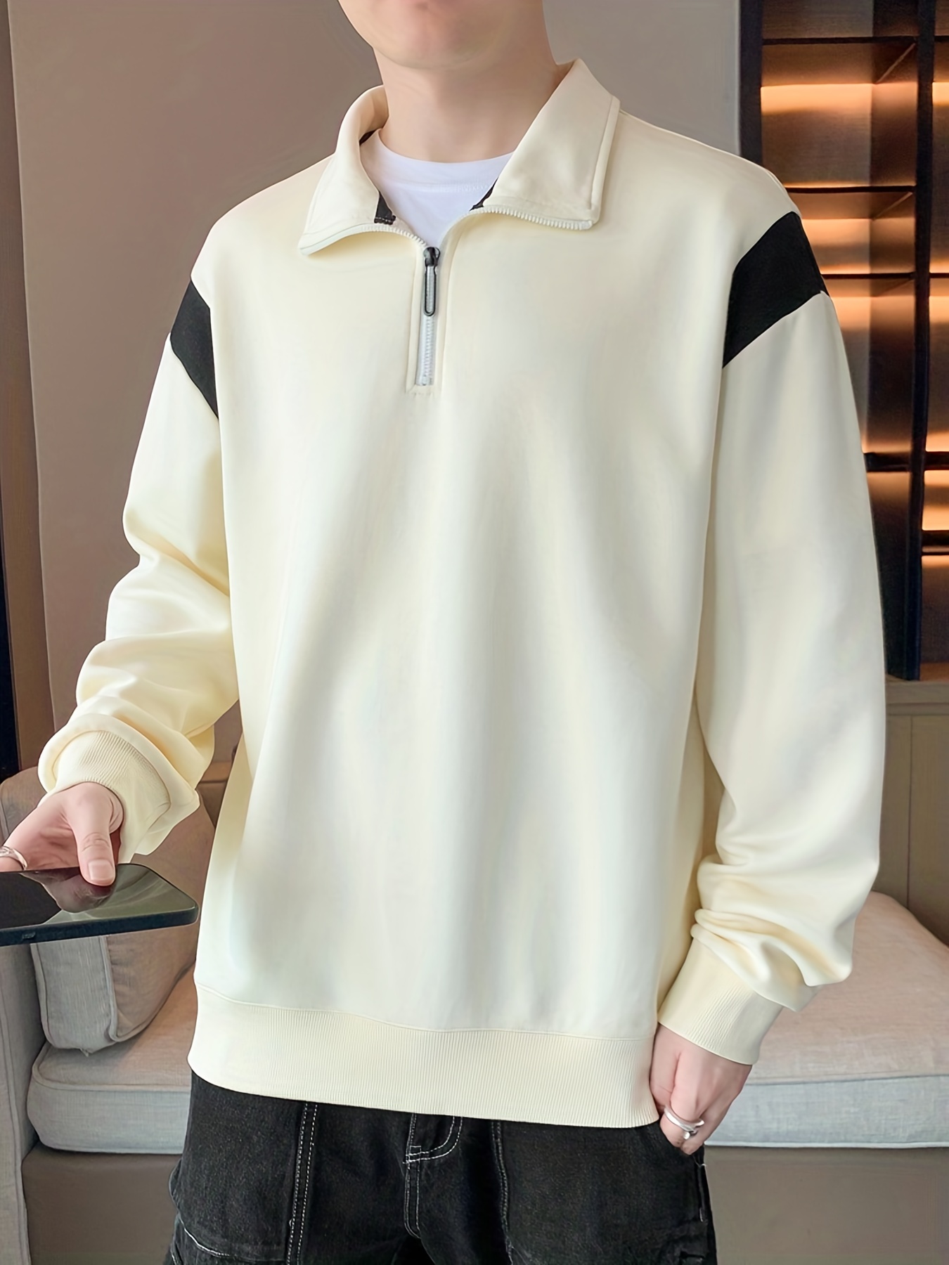 Dress discount sweatshirt mens