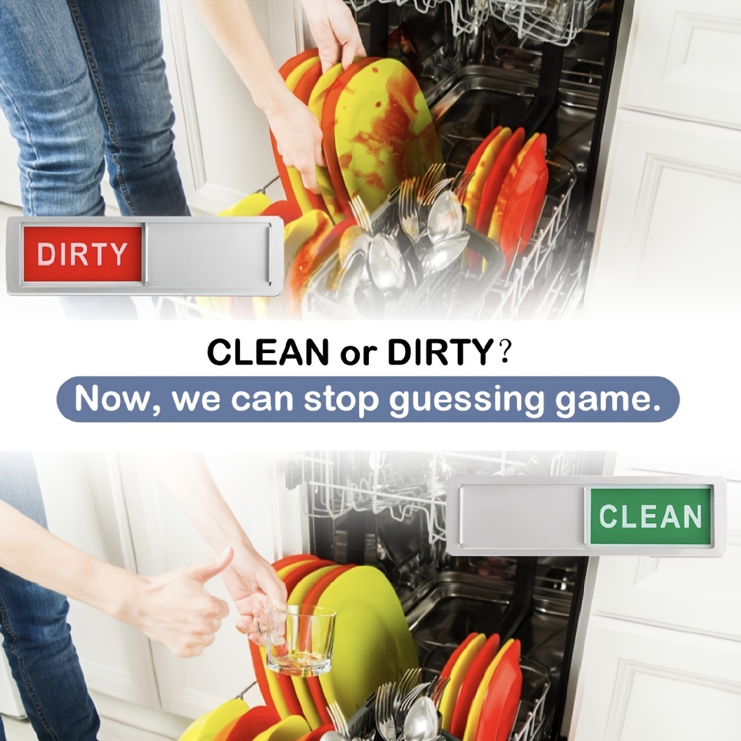 Aimant Lave vaisselle propre-sale - AVEC DEUX AILES
