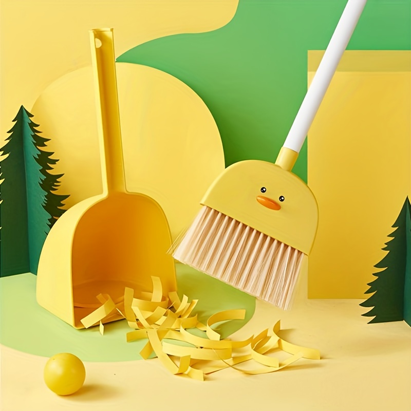 You Should Keep a Pretty Broom and Dustpan Set in Your Kitchen