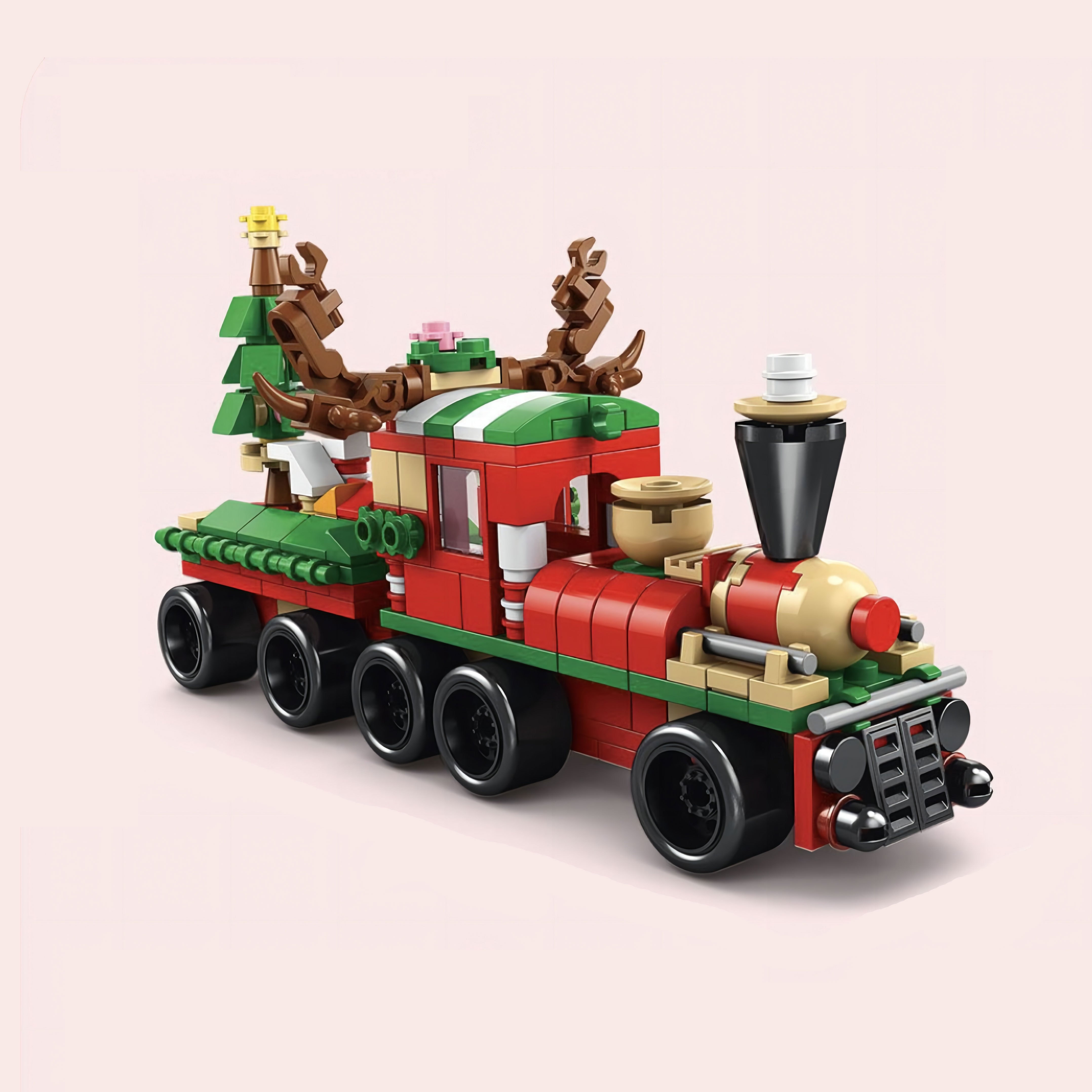 Lego mini christmas discount train