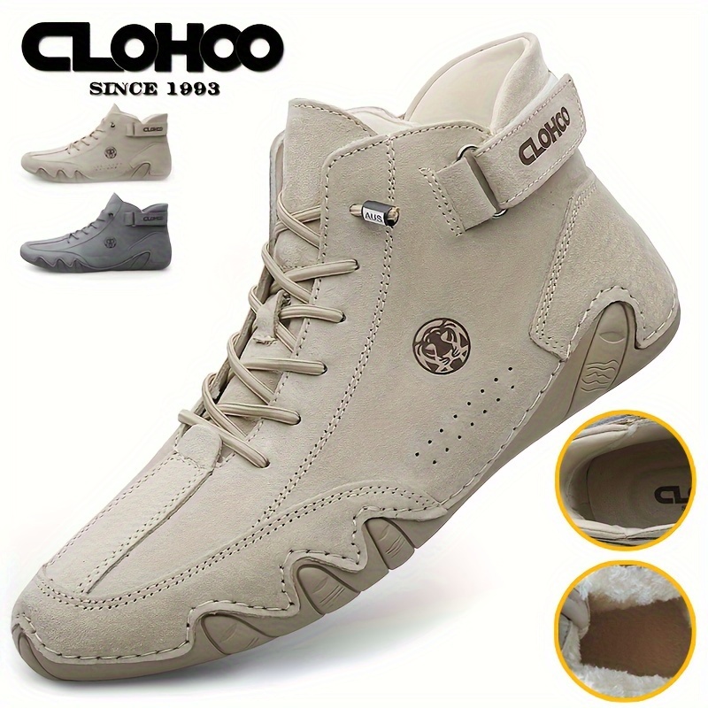 Fashion Summer And Autumn Men Leather Shoes Flat Soft Leather Working Shoes  Men