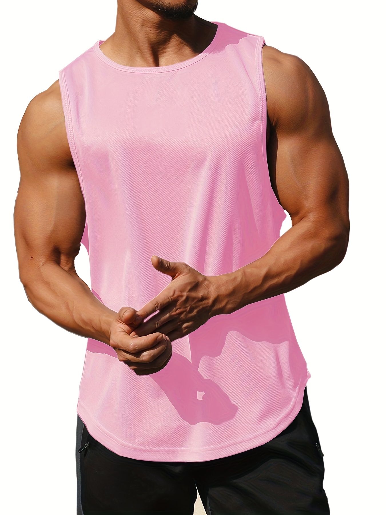 Camiseta deportiva transpirable para mujer, Camiseta de tirantes para  gimnasio