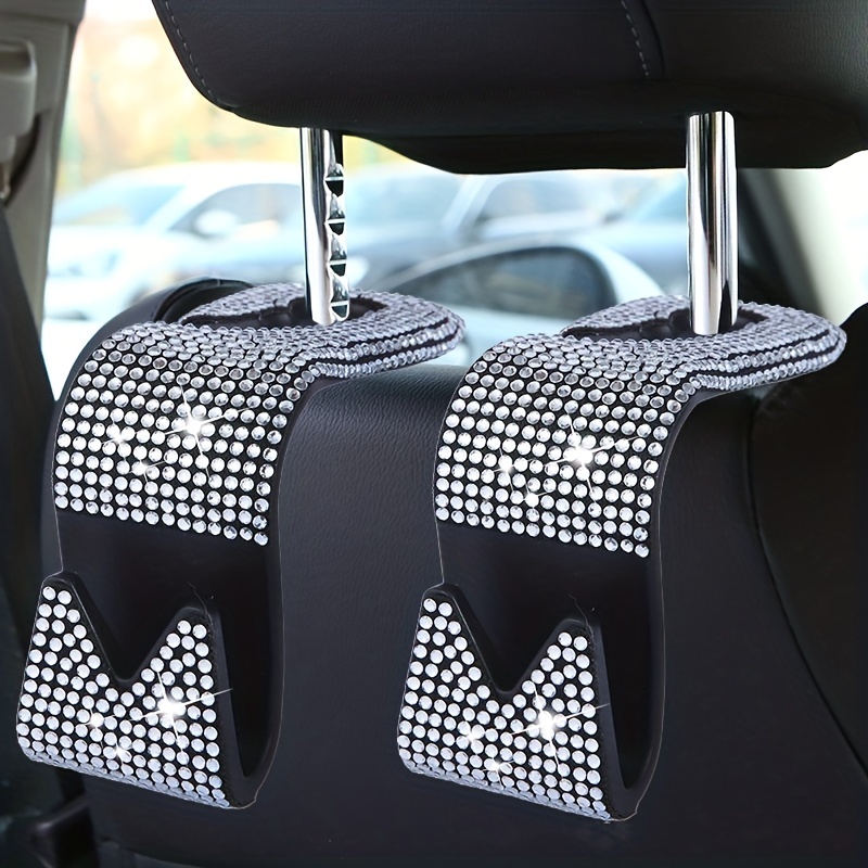 Upgraded Hidden Universal Car Seat Hooks Car Headrest Hooks - Temu