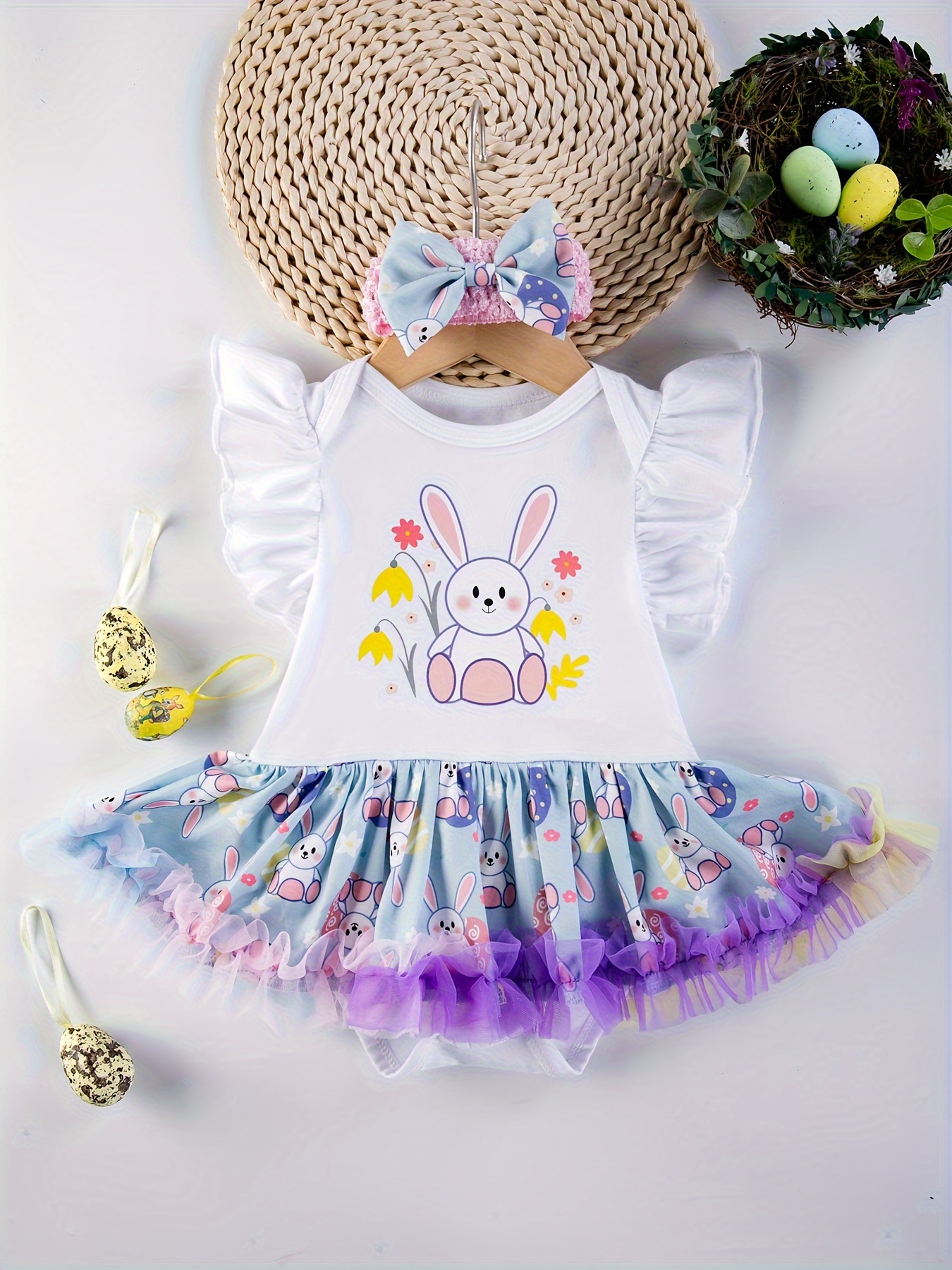 Bunny dress for baby on sale girl