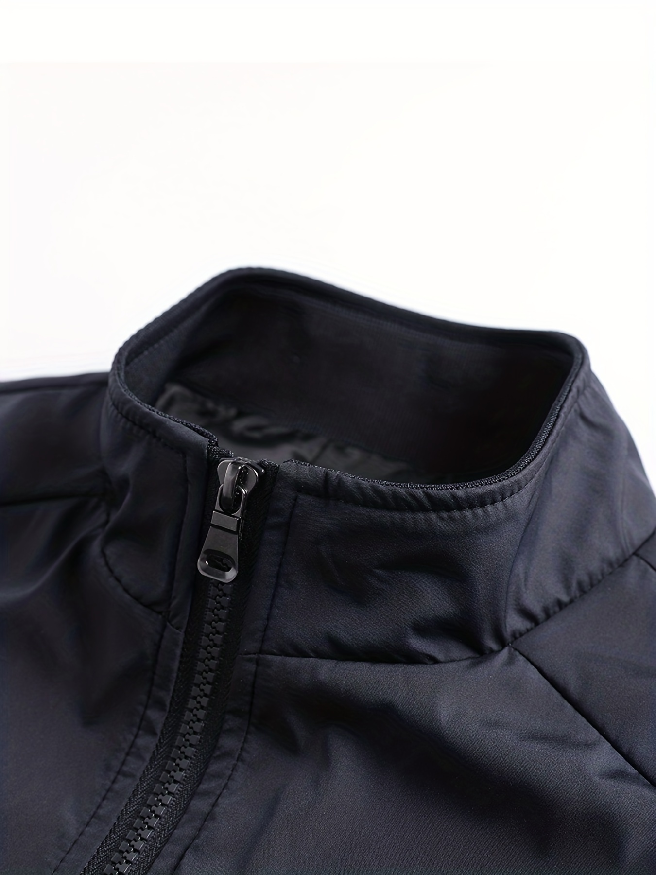 Men's Lightweight Stand Collar Zipper Jacket