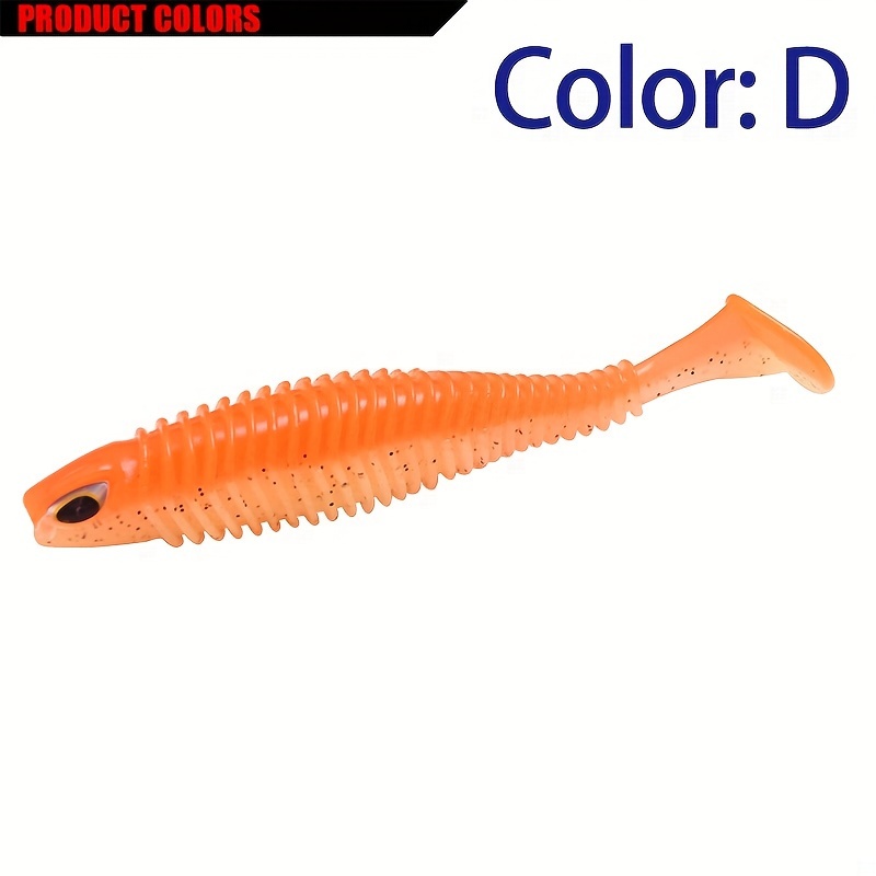 Soft Fishing Lures Bassking Artificial Silicone Baits - Temu Philippines