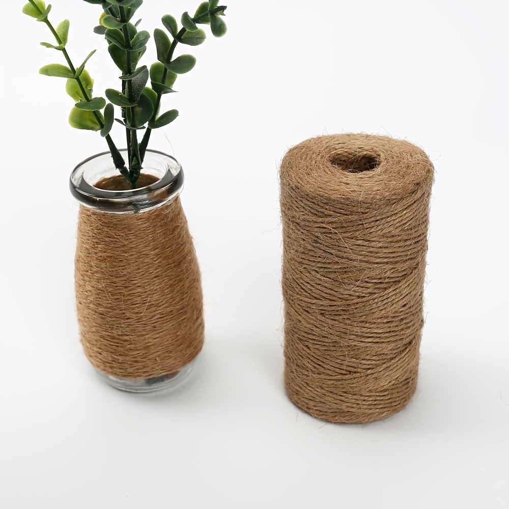 Natural Jute Twine Craft Twine Durable Wrapping Rope Gift - Temu