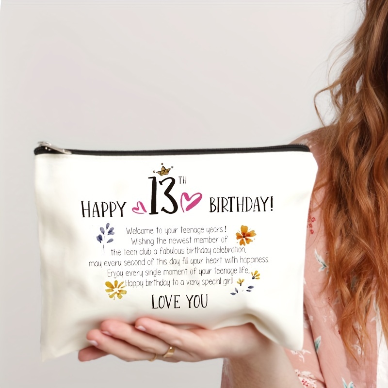 13th Birthday Gifts For Girls Makeup Bag Best Gift Ideas For - Temu