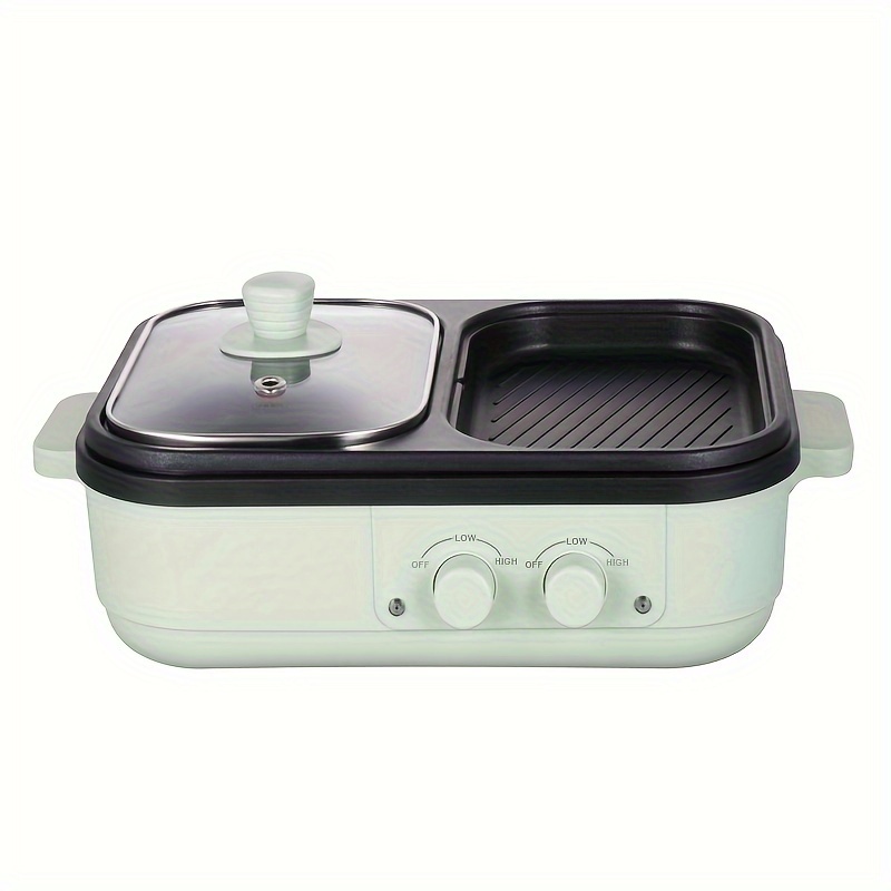 Electric Hot Pot Grill Barbecue Household Electric Hot Pot - Temu