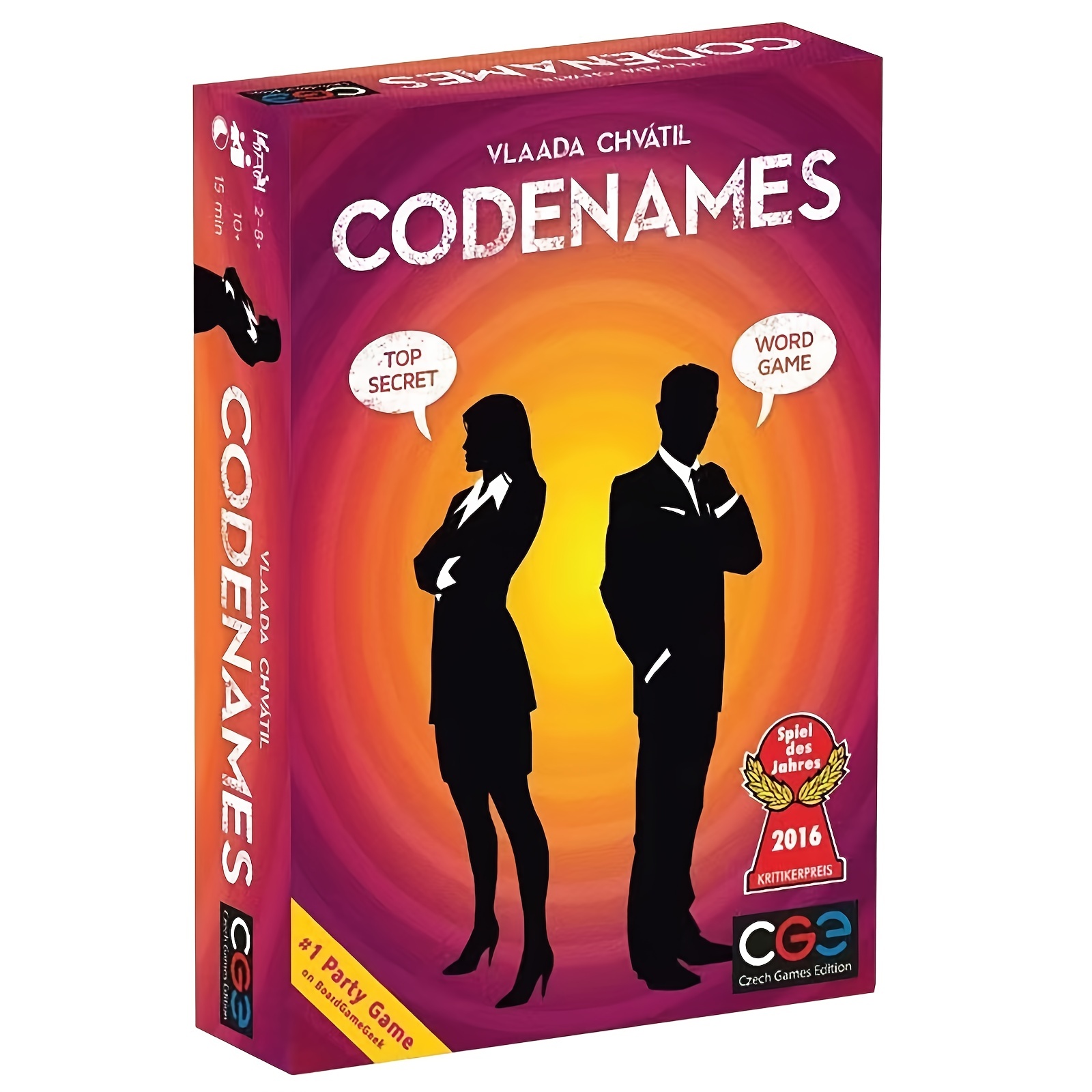 Codename Game, Family Board Game,board Game For Adults And Family ,  Adventure Board Game For For 2 To 8 Players, Average Playtime 15 Minutes,  Christmas Birthday Gift - Toys & Games - Temu