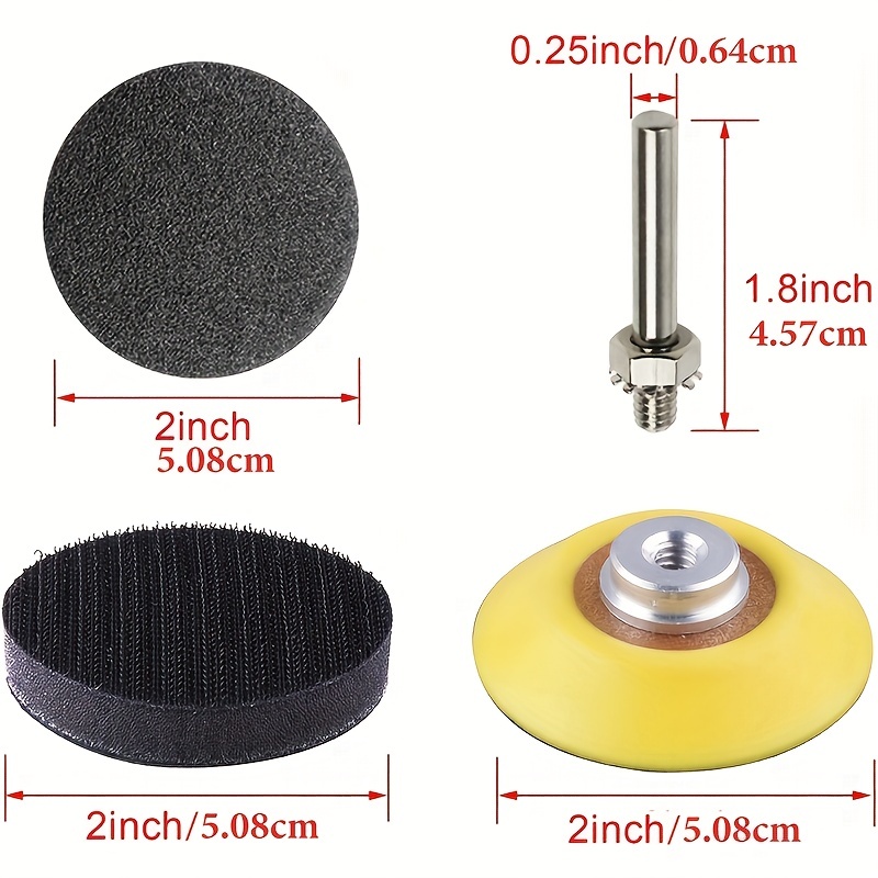 50mm clearance sanding pads