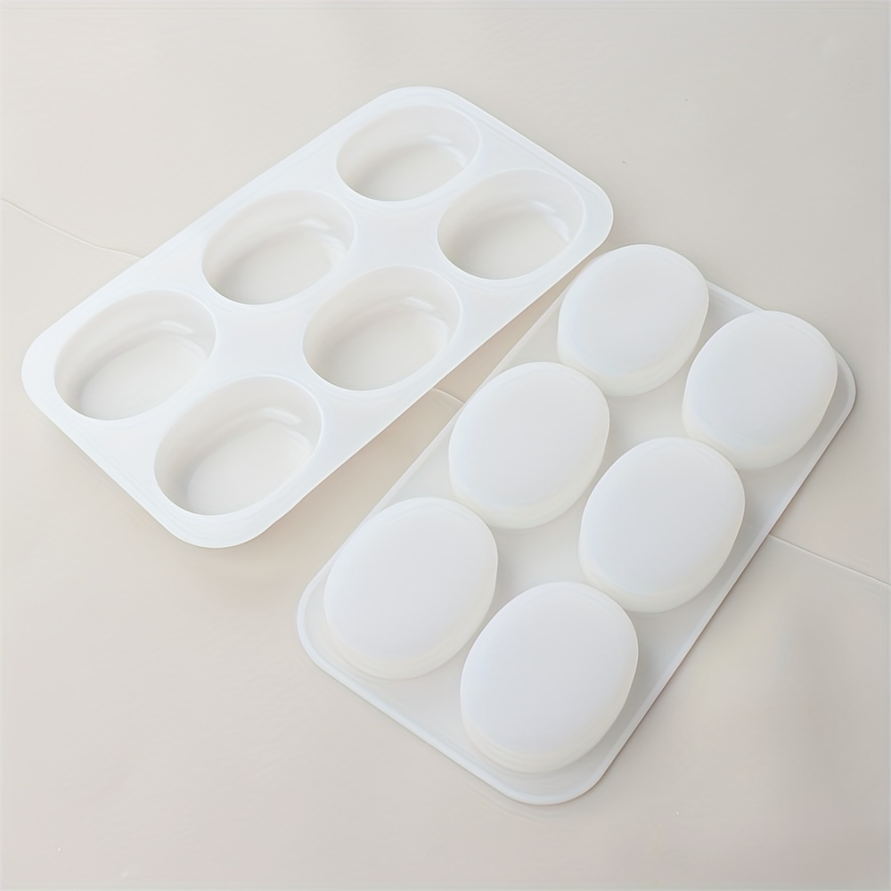 Round Silicone Soap Mold, 2 Pcs 12 Holes Handmade Shower Steamer Molds,  Cylinder Soap Molds for Bath Bombs/Shower Tablets/Lotion  Bars/Beeswax/Candles