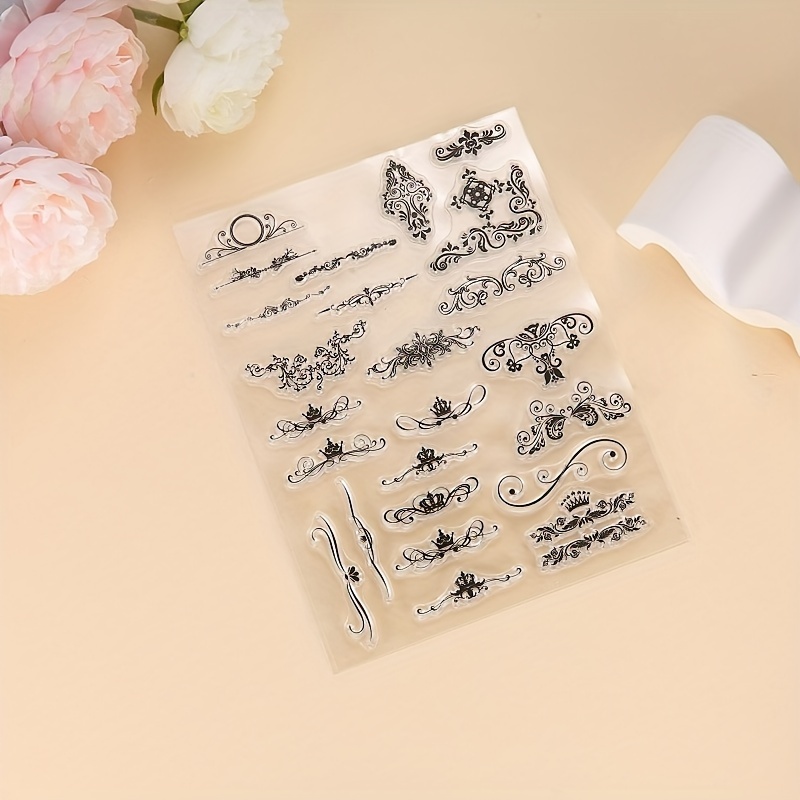 Transparent Stamp Clear Silicone Stamps Cards Making Diy - Temu