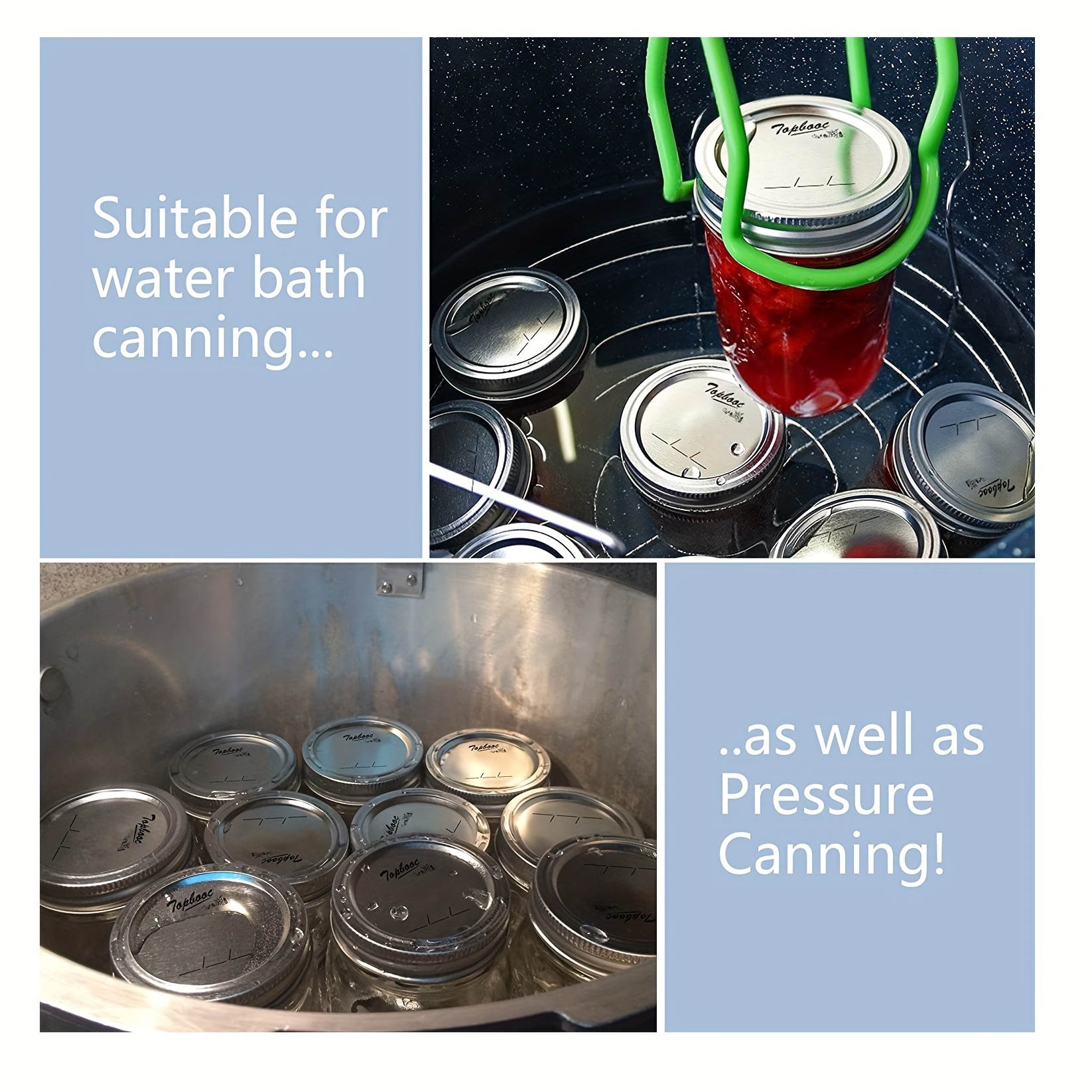 Canning Jars How To Sterilise With Boiling Water 150 Count